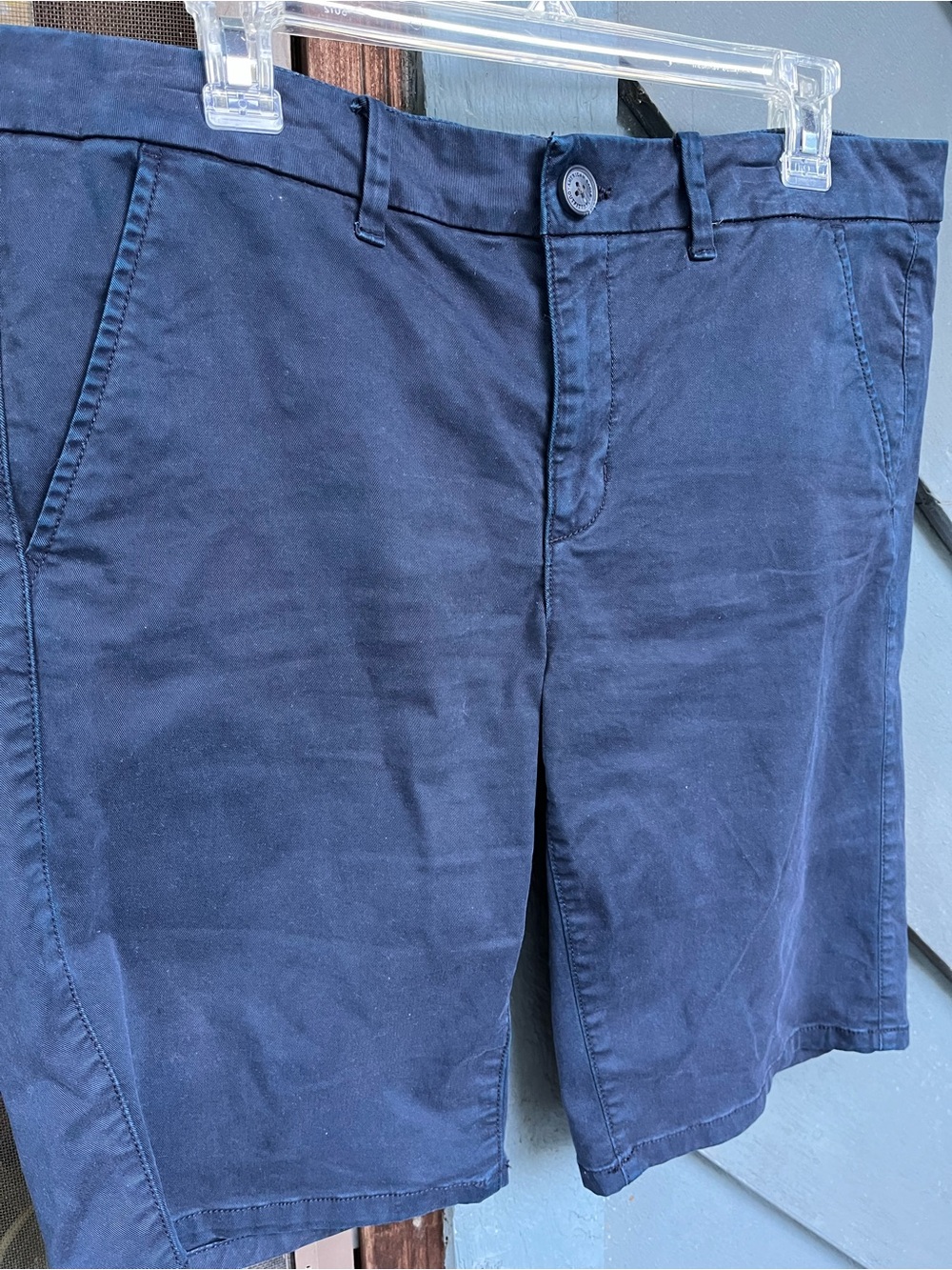 AE navy shorts